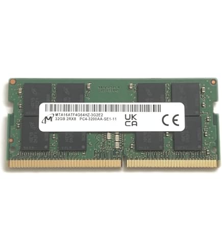 Samsung 32GB DDR4 3200MHz PC4-25600 (PC4-3200AA) CL22 SODIMM 2Rx8
